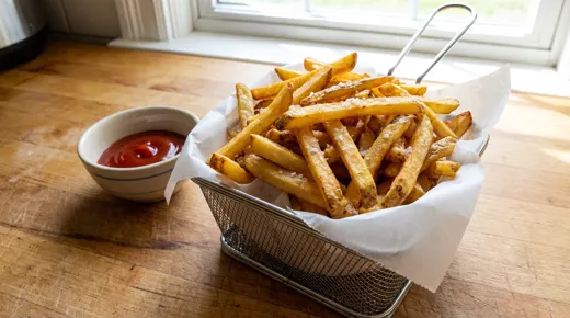 Homemade French fries